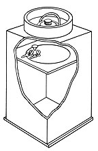 Cutaway view of STAR double compartment.